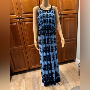 Wisp maxi dress size 14 print sleeveless dress